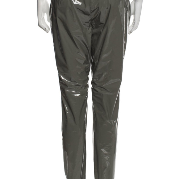 Tibi Tech Skinny Leg Trousers, Cement - Picture 9 of 15